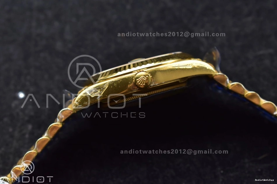 Dial Bracelet Edition 228238 Green on Roman Day Best THBF (Gain Weight) 1:1 40 YG VR3255 669 HighQuality Date President 1212